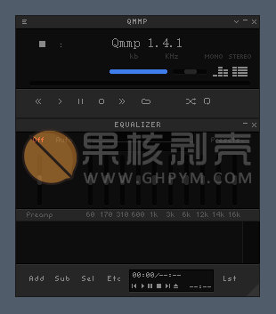 Qmmp(开源音乐播放器) v2.1.3 便携版