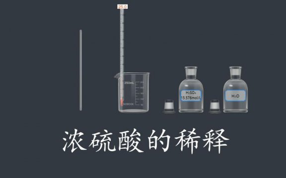 浓硫酸稀释的正确操作（如何将浓硫酸稀释）