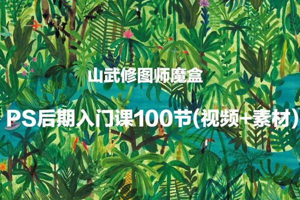 山武修图师魔盒-PS后期入门课100节(视频+素材)