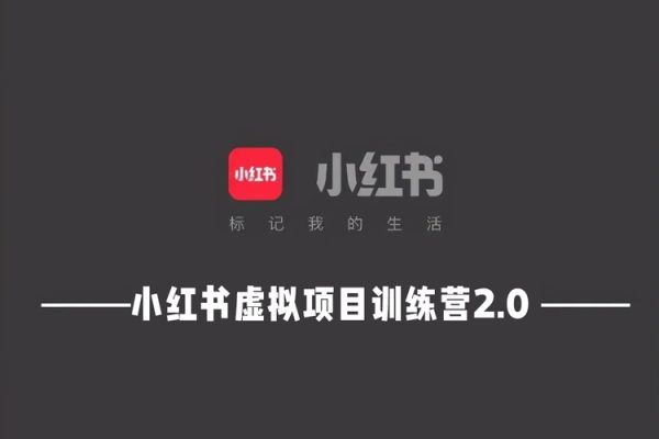 小红书虚拟项目训练营2.0