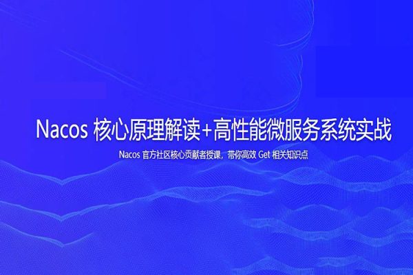 Nacos 核心原理解读+高性能微服务系统实战