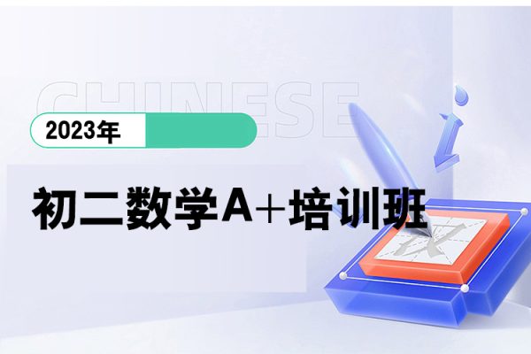 2023初二数学A+培训班