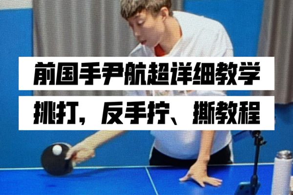 中国国家乒乓球队国手尹航教学