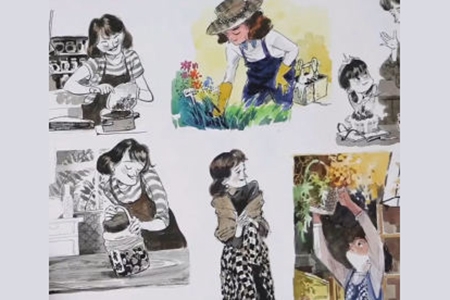 布籽国茜茜人物速写基础第6期+静物构图第2期