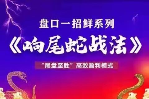 老姜盘口一招鲜系列《响尾蛇战法》“尾盘至胜”高效盈利模式