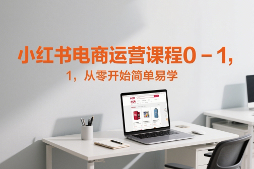 小红书电商运营课程0-1