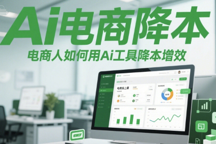 Ai电商降本增效线上课，电商人如何用Ai工具降本增效