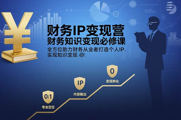 有有老师·财务IP变现营，财务知识变现必修课，全方位助力财务从业者打造个人IP，实现知识变现