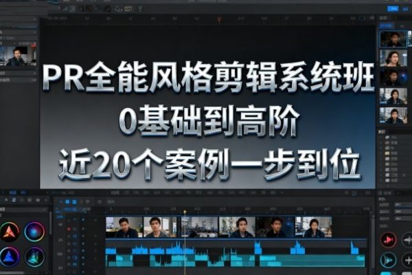 影像社PR全能风格剪辑系统班，0基础到高阶，近20个案例一步到位