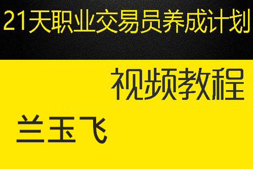 兰玉飞21天职业交易员养成计划第四期 期货课程